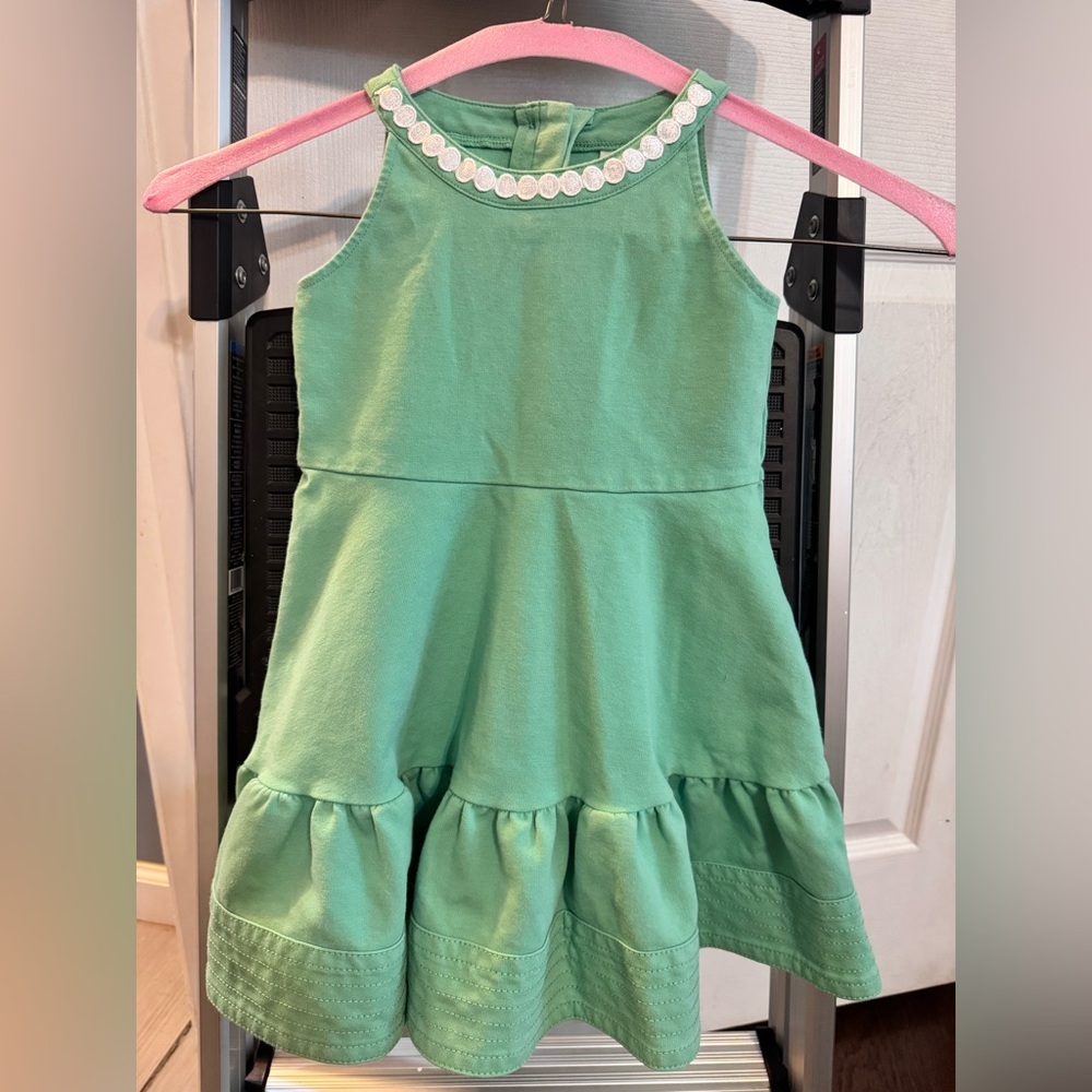 Janie and Jack Mint Green Sleeveless Dress